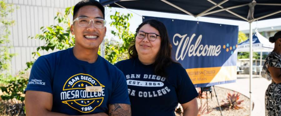 Mesa Welcome Week Tabling